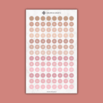 Naklejki bullet journal - Kalendarz