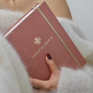 DREAM & CREATE elegancki planer 2026 planner kalendarz