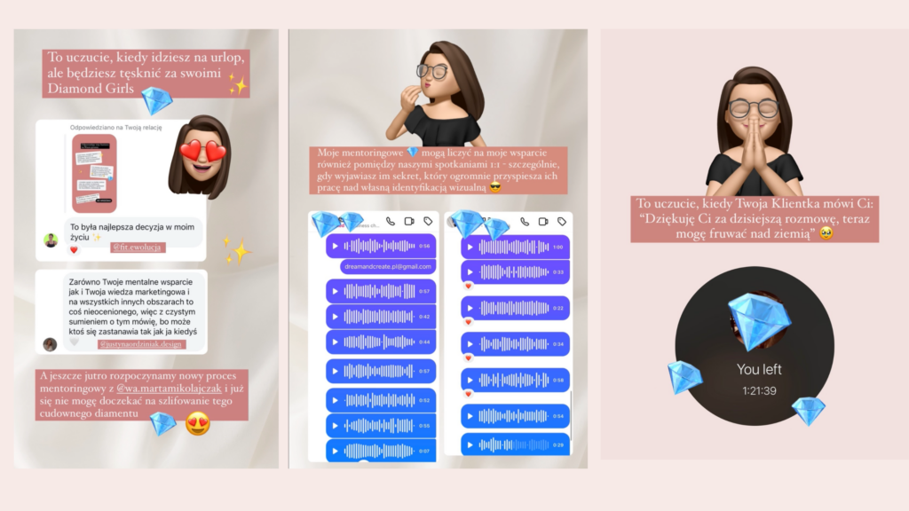 gosia karpińska biznes online instagram mentoring jak sprzedawać marka osobista