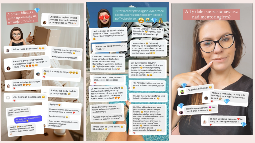 gosia karpińska biznes online instagram mentoring jak sprzedawać marka osobista