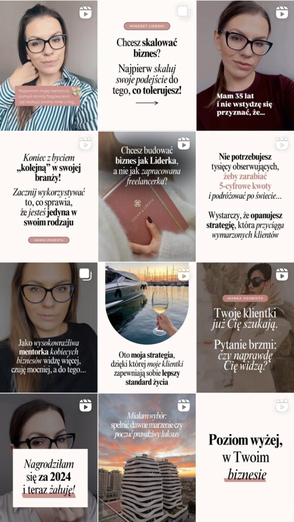 gosia karpińska biznes online instagram mentoring jak sprzedawać marka osobista