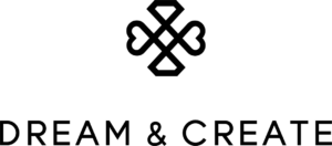 Logo-DreamCreate-rosegold-black