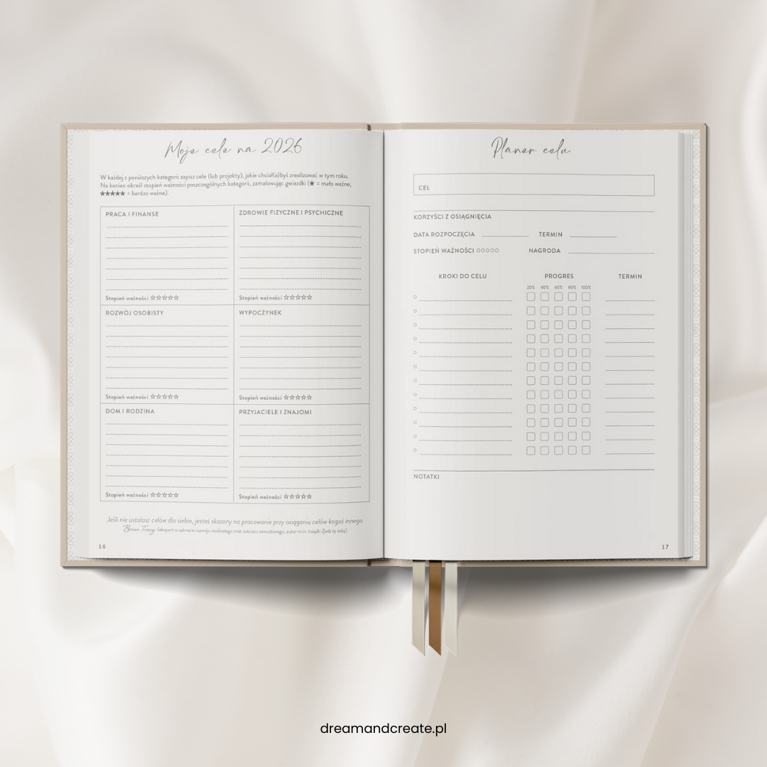 Planer kalendarz 2026 tygodniowy - Czerwień Niezależnej - obrazek 15