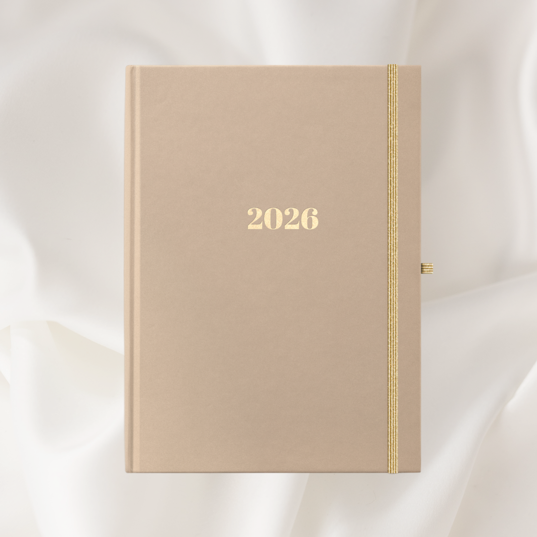 Planer kalendarz 2026 dzienny - Beż Minimalistki - obrazek 5